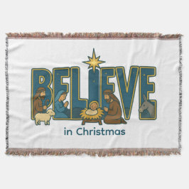 Believe nativity  decke
