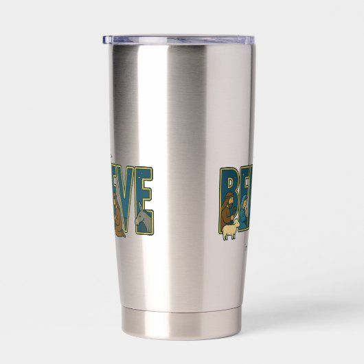 Believe Nativity  Thermobecher (Rechts)