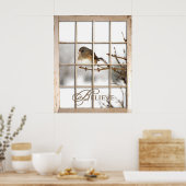 BELIEVE POSTER - GEBURT DURCH FENSTER (Küche)