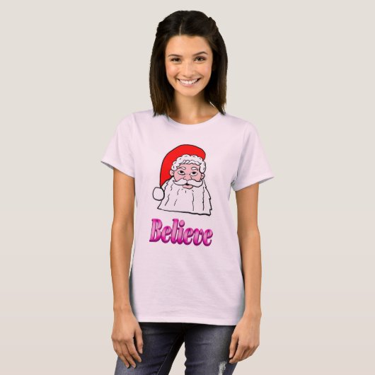 Believe Santa T-Shirt (Vorne ganz)
