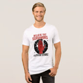 Believe the Survivors of Jeffrey Epstein Tri-Blend Shirt (Vorderseite voll)