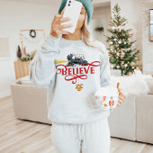 BELIEVE Weihnachts-Express-Zug - Matching-Familie Sweatshirt