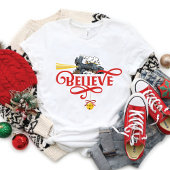 BELIEVE Weihnachts-Express-Zug - Matching-Familie T-Shirt