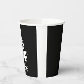 Believe Yeti Bigfoot Sasquatch Christmas Santa Pappbecher (Links)