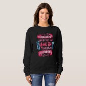 Believe You Can and Youu2019re Halfway There Motiv Sweatshirt (Vorne ganz)