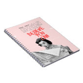 Believe You Can Pink Notebook Notizblock (Rechte Seite)