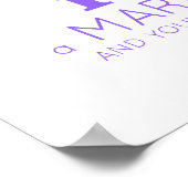 Believe You Can Run a Marathon Poster (Ecke)