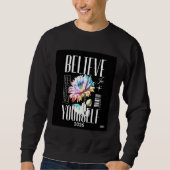 Believe your self Logo on top of the T-shirt logo (Vorderseite)