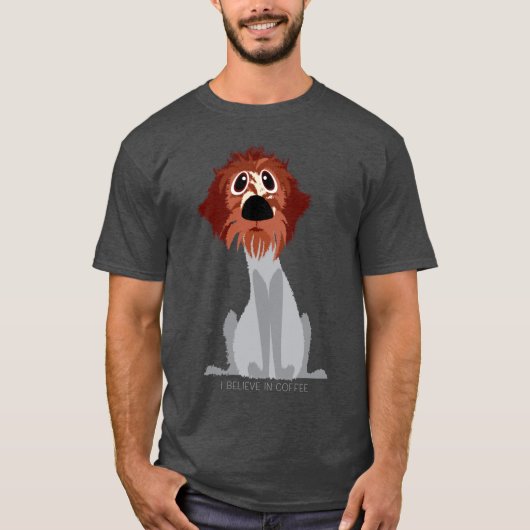 BELIEVER Geschenk Retro T-Shirt (Vorderseite)