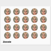 Belinda Beehive Retro Chic Stickers (Blatt)