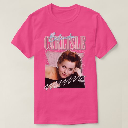 Belinda lisle 80er Ästhetisches Lüfterdesign T-Shirt (Design vorne)