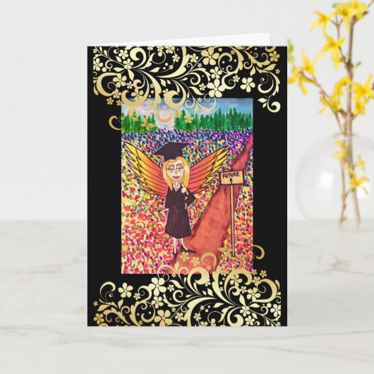 Belisama, die Feen-Königin Karte (Gelbe Blume)