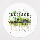 Belišće Kroatien Etiketten (Design 2)