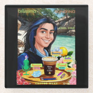 Belissima. Glasuntersetzer