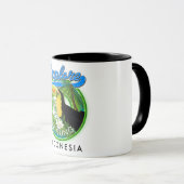 Belitung Indonesien - Reiselogo Tasse (VorderseiteRechts)