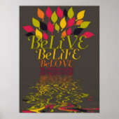 BeLiVE BeLiFE BeLOVE Poster (Vorne)