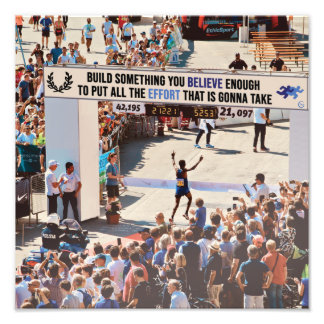 Belive enough to put all the effort fotodruck