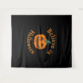 Belive in Halloween Wandteppich (Vorderseite (Horizontal))