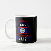 Belize 43. Unabhängigkeitstag Belize Belize Pride Kaffeetasse (Links)