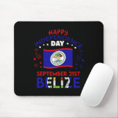 Belize 43. Unabhängigkeitstag Belize Belize Pride  Mousepad (Mit Mouse)