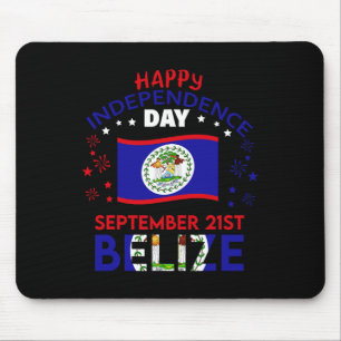 Belize 43. Unabhängigkeitstag Belize Belize Pride Mousepad