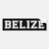 Belize Autoaufkleber (Vorne)