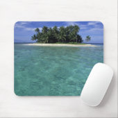 Belize, Barrier Reef, Insel ohne Namen oder Kai. Mousepad (Mit Mouse)