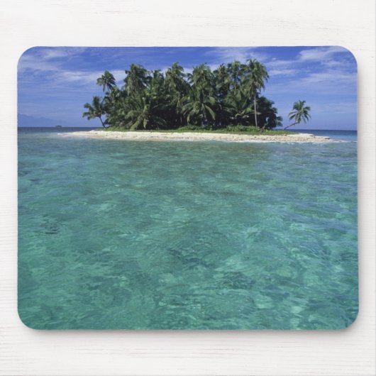 Belize, Barrier Reef, Insel ohne Namen oder Kai. Mousepad (Vorne)