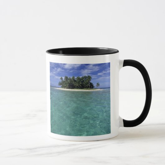 Belize, Barrier Reef, Insel ohne Namen oder Kai. Tasse (Rechts)