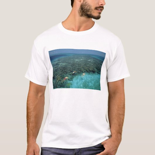 Belize, Barrier Reef, Lighthouse Reef, Blau T-Shirt (Vorderseite)
