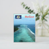 Belize - Barrier Reef - Postkarte (Stehend Vorderseite)
