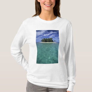 Belize, Barrier-Riff, Unbenannte Insel oder Caye. T-Shirt