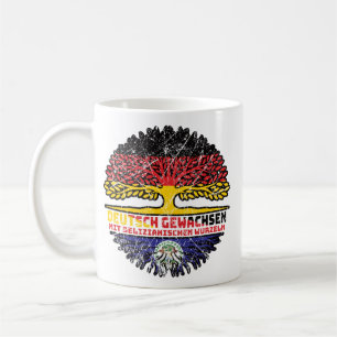 Belize Belizanisch Deutsch Deutschland Baum Wurzel Kaffeetasse