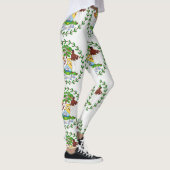Belize Belizean Kriol Flagge Leggings (Rechts)