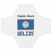 Belize Belizer Flagge Personalisiert Fußball (Flach)