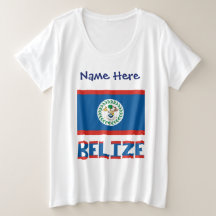 Belize Belizer Flagge Personalisiert