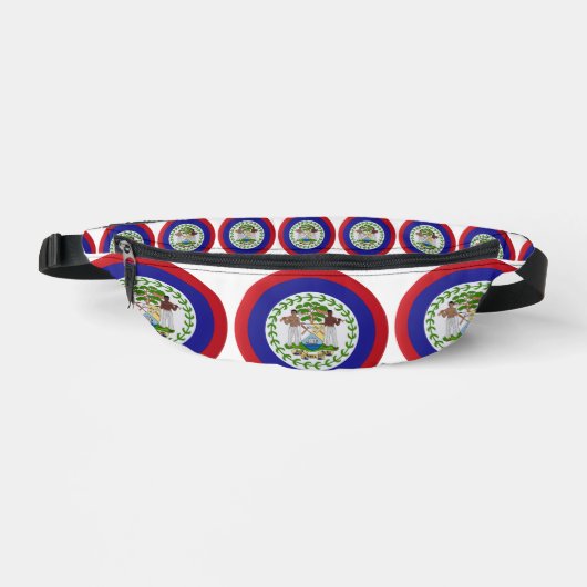 Belize Belizianische Flagge Bauchtasche (Vorderseite)
