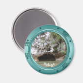 Belize Caves Magnet (Vorderseite/Rückseite)