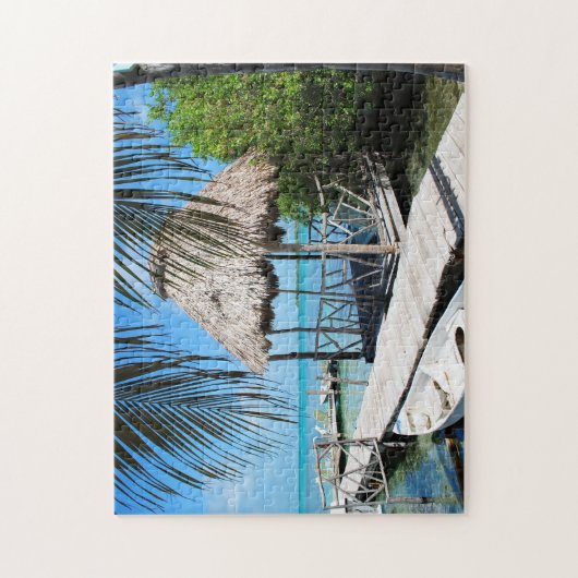 Belize Cay Caulker Coral Island Jigsaw Puzzle (Vertikal)