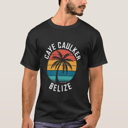 Belize Caye Caulker T-Shirt (Vorderseite)