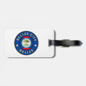 Belize City Belize Gepäckanhänger (Rückseite horizontal)