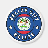 Belize City Belize Magnet (Vorne)