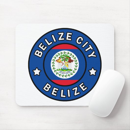 Belize City Belize Mousepad (Mit Mouse)