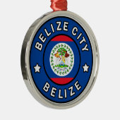 Belize City Belize Ornament Aus Metall (Rechts)