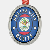 Belize City Belize Ornament Aus Metall (Links)