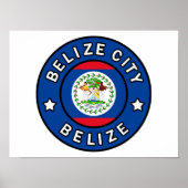 Belize City Belize Poster (Vorne)