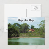 Belize City, Belize Postkarte (Vorne/Hinten)
