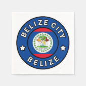 Belize City Belize Serviette (Vorderseite)