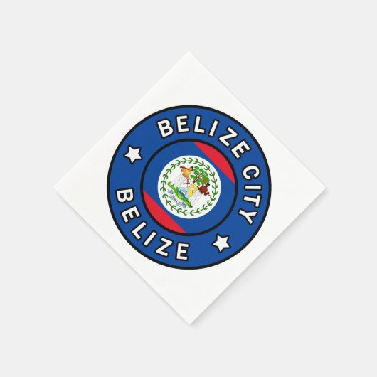 Belize City Belize Serviette (Ecke)
