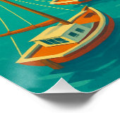 BELIZE CITY — GATEWAY TO THE CARIBBEAN POSTER (Ecke)